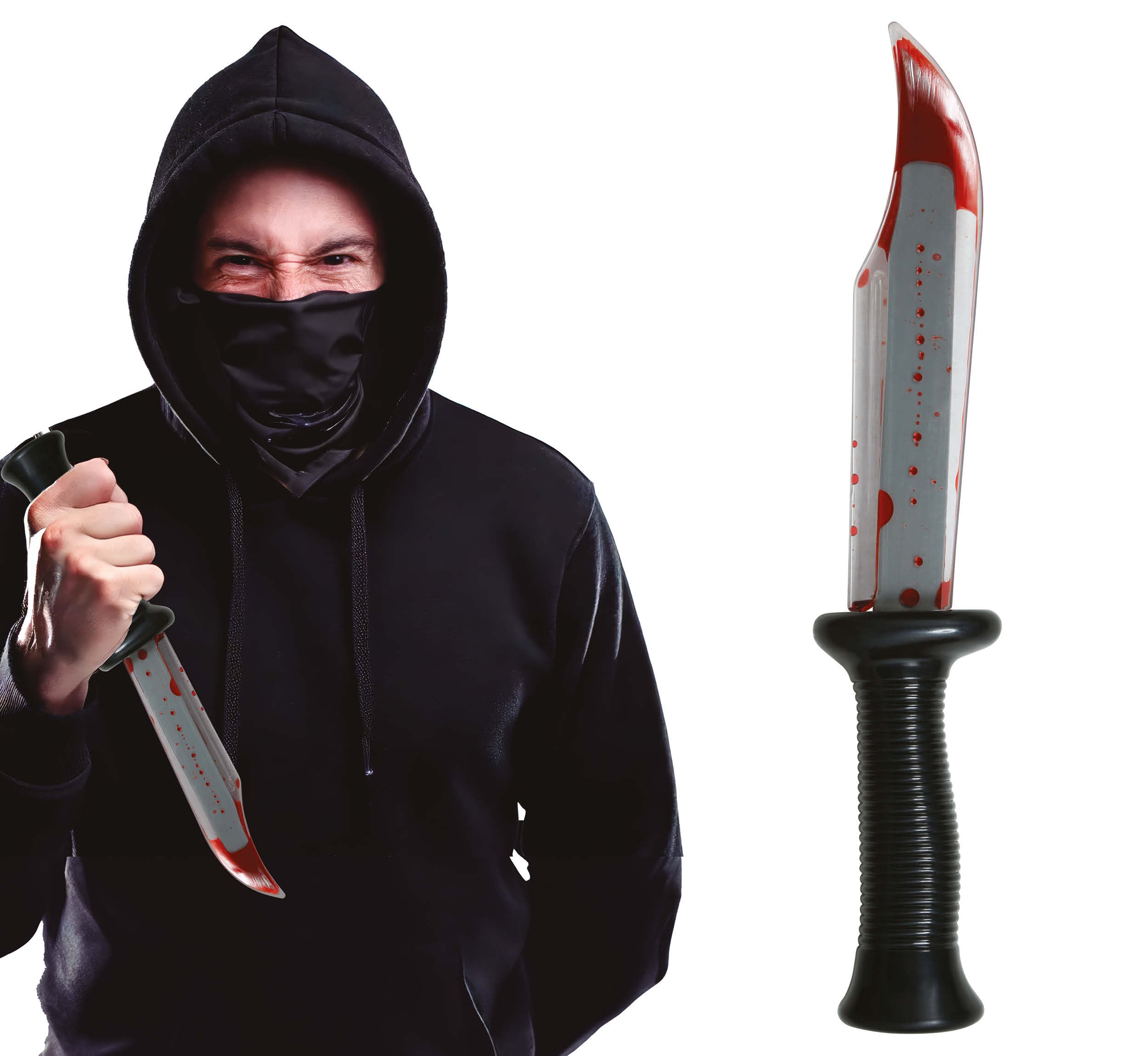 BLOODY KNIFE, 34 CM
