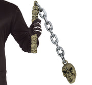 SKULL CHAIN MACE, 84 CM
