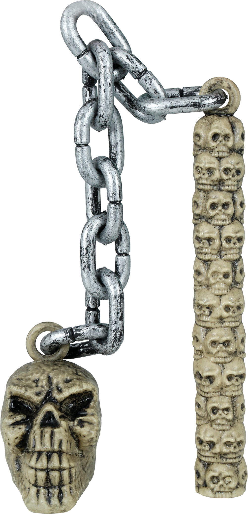 SKULL CHAIN MACE, 84 CM
