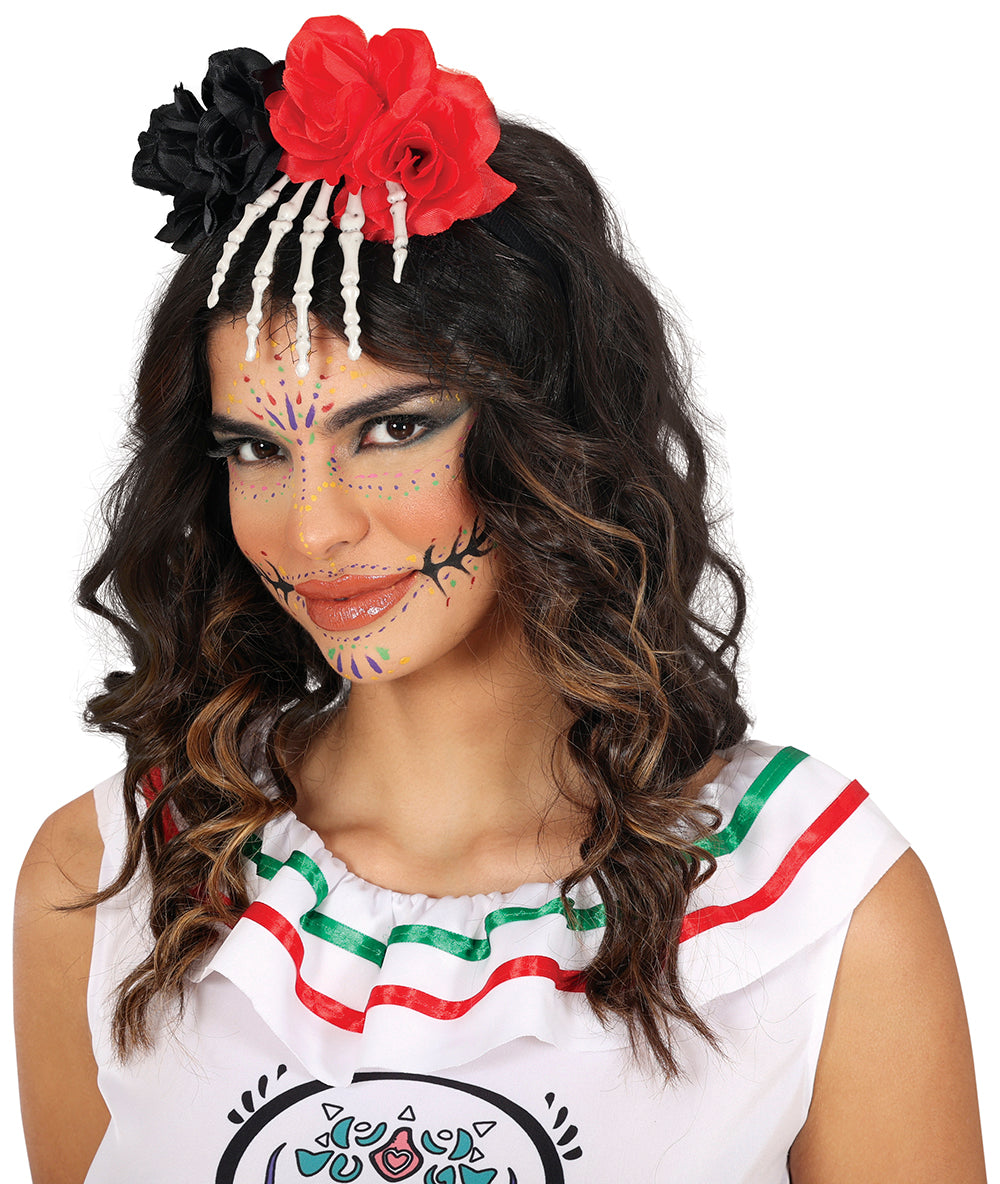SKELETON HAND HEADBAND