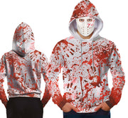 BLOODY HOODIE WITH MASK, ADULT, 52 - 54 (L)