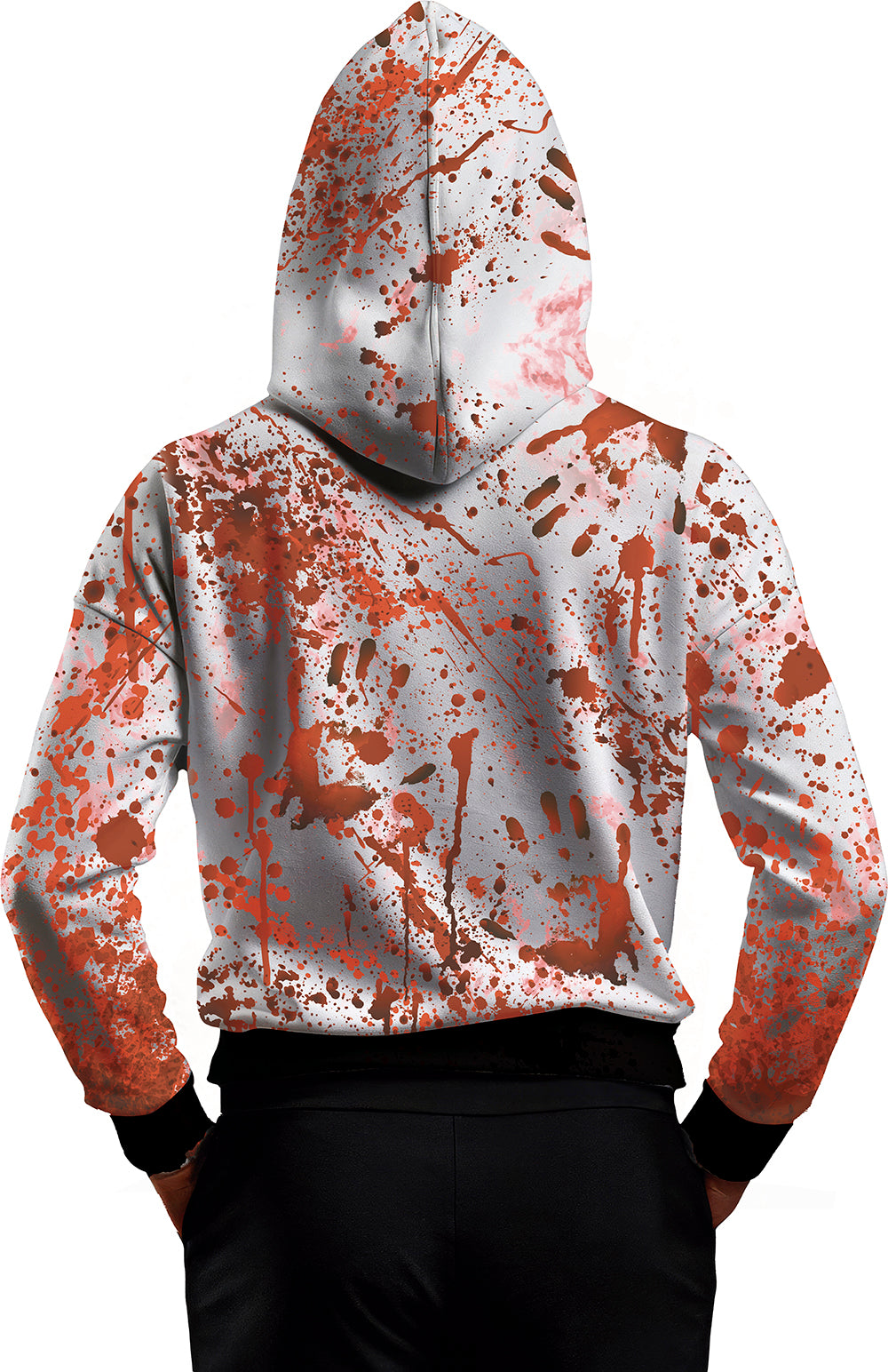 BLOODY HOODIE WITH MASK, ADULT, 52 - 54 (L)