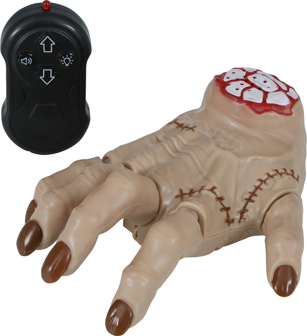 WALKING HAND WITH REMOTE CONTROL, 18 CM