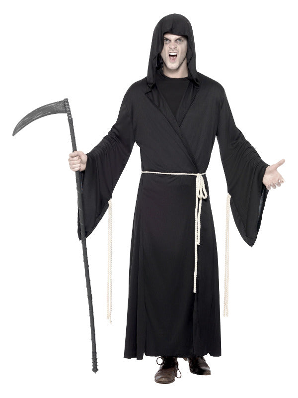 Grim Reaper Costume, Black - 2