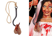 HOOK WITH TESTICLES, LATEX