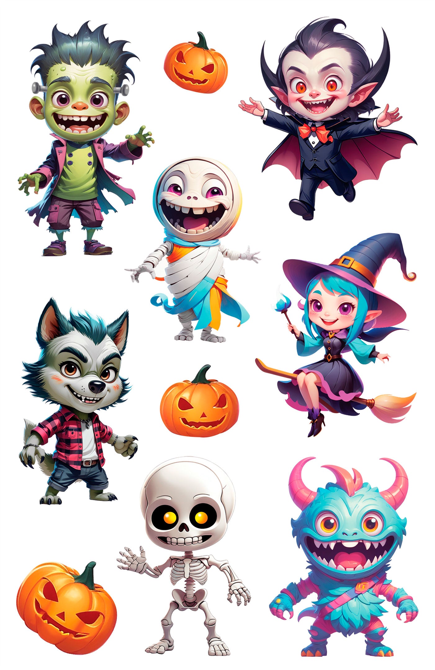ASSORTED HALLOWEEN STICKERS