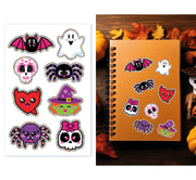 ASSORTED HOLOGRAPHIC HALLOWEEN STICKERS