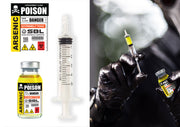 POISON CANISTER WITH SYRINGE