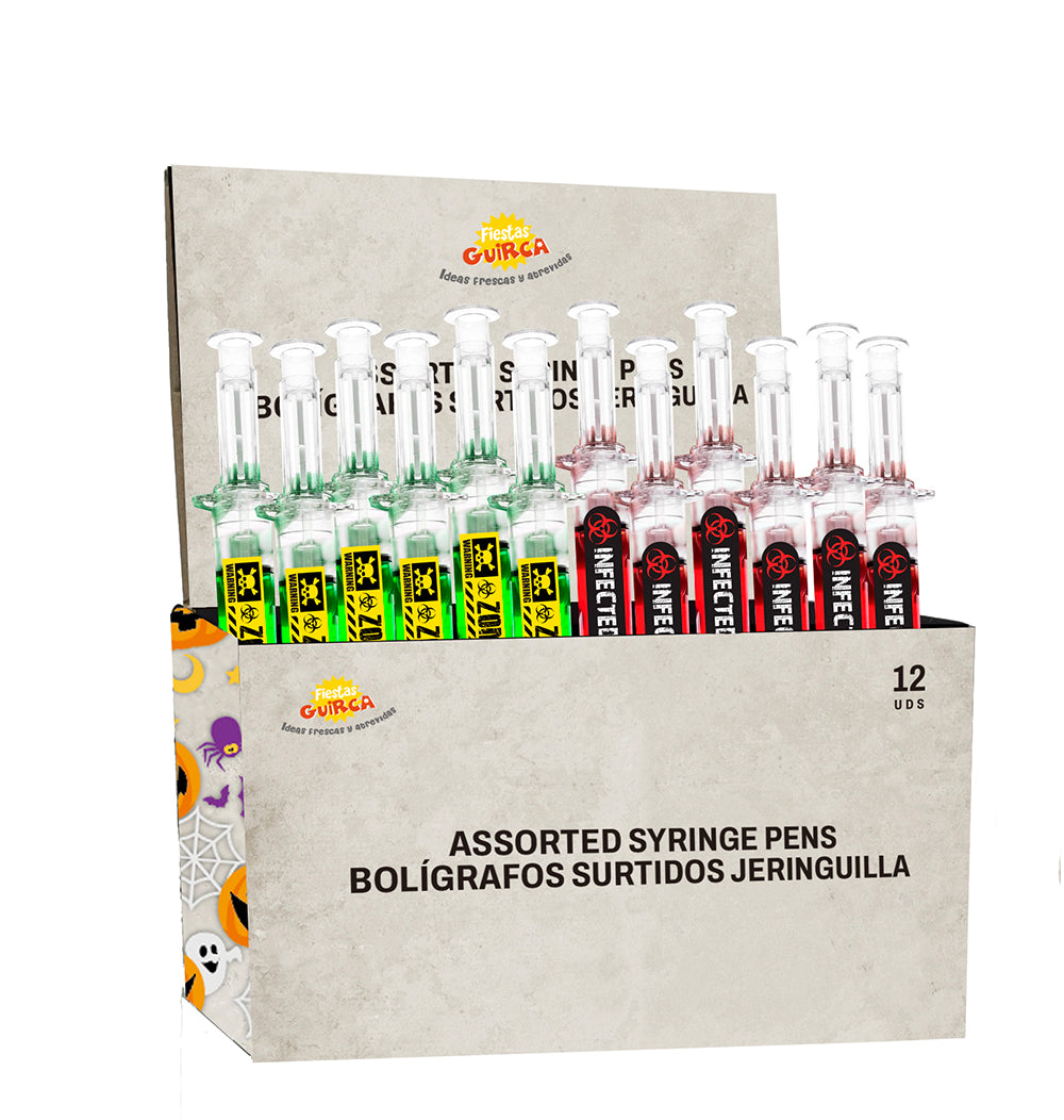 BOX OF 48 PENS INFECTED BLOOD