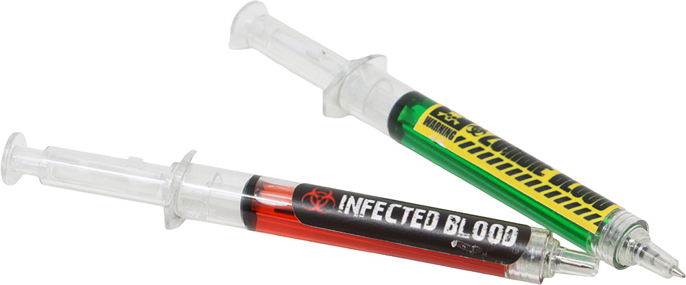 BOX OF 48 PENS INFECTED BLOOD