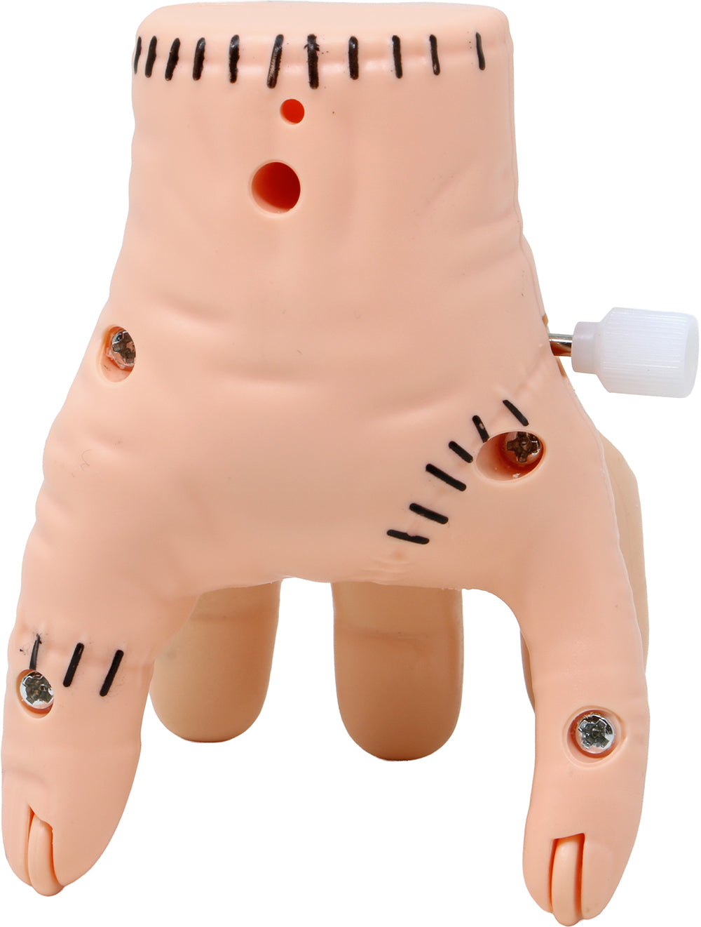 BOX OF 12 WIND-UP WALKING HANDS, 8 CM