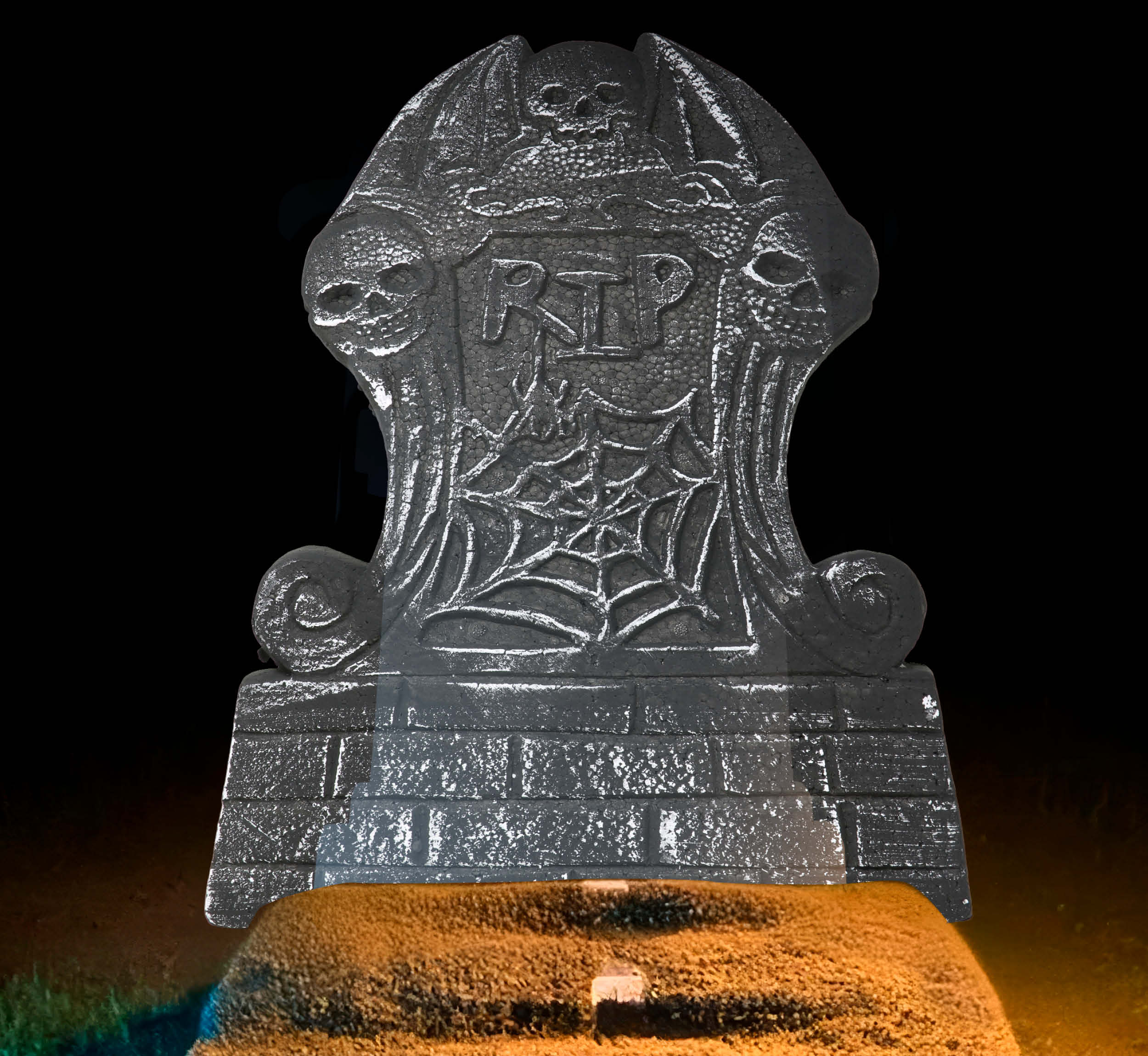 GRAVESTONE, 58 x 34 CMS