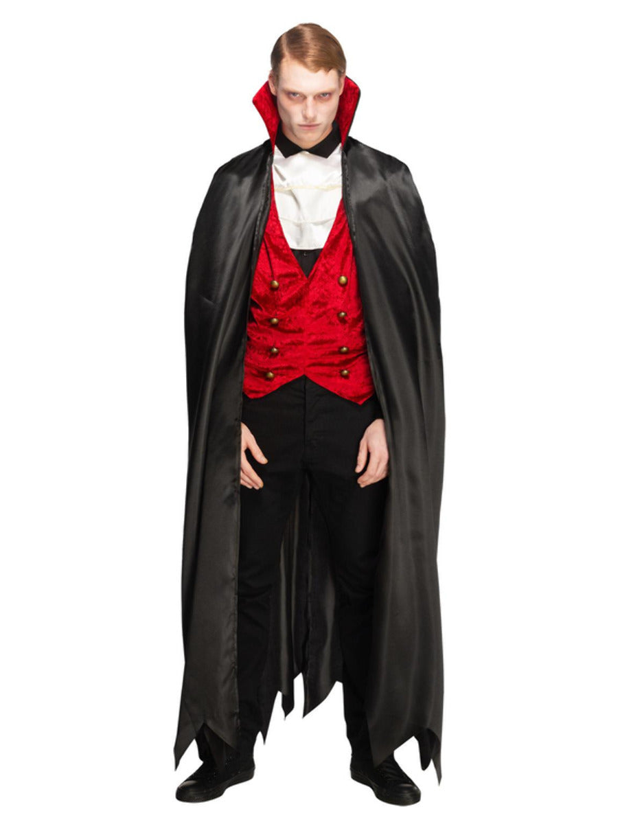 Fever Vampire Costume, Black & Red - 4