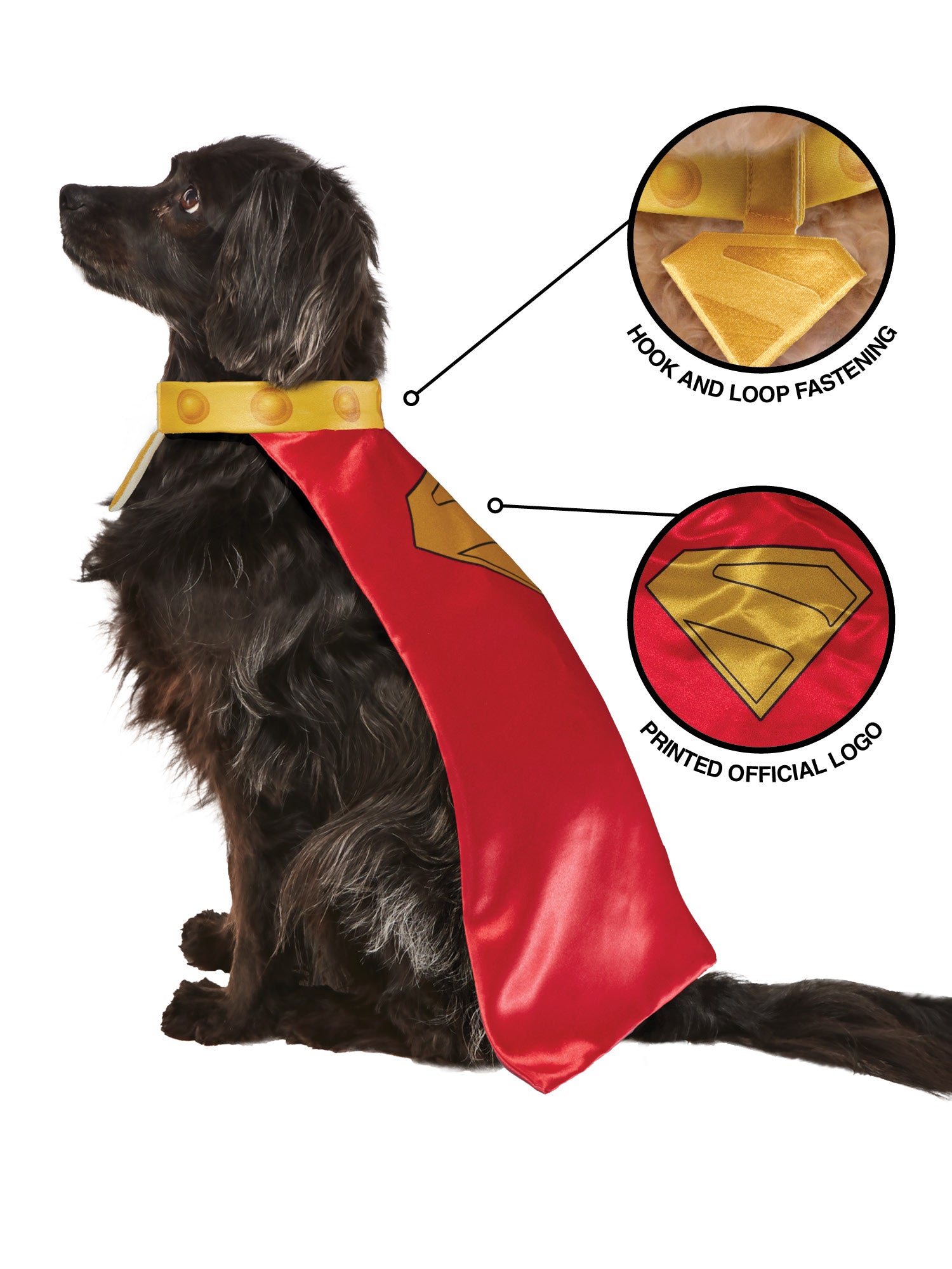Krypto Pet Cape and Collar 4