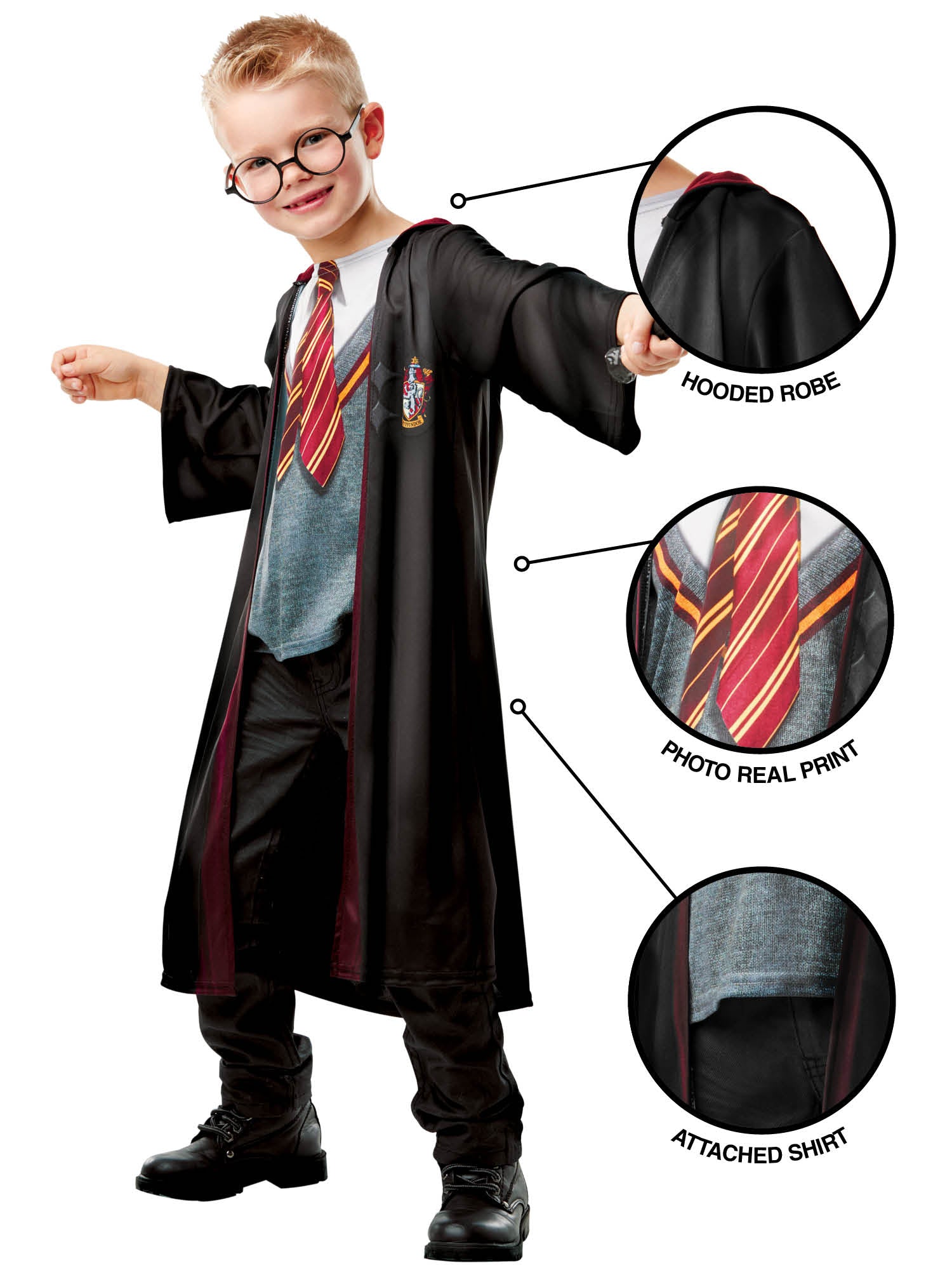 Harry Potter Gryffindor Robe Deluxe 3