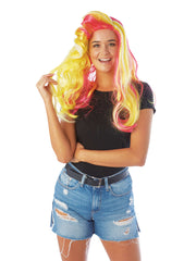 UV Rainbow Wig 1