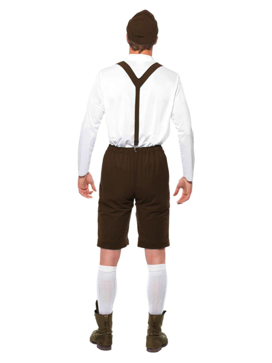 Bavarian Man Costume, Brown - 3