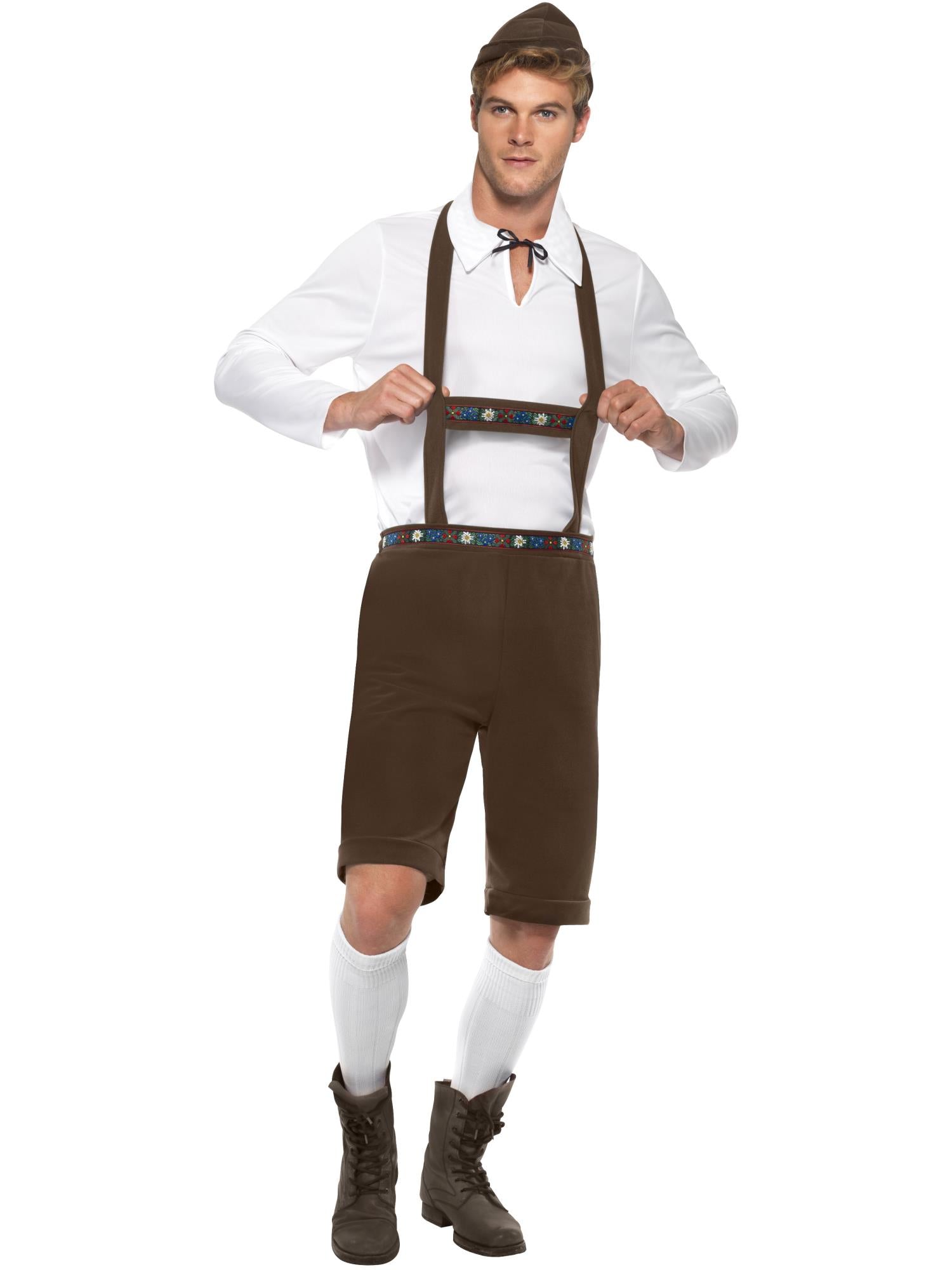 Bavarian Man Costume, Brown 1