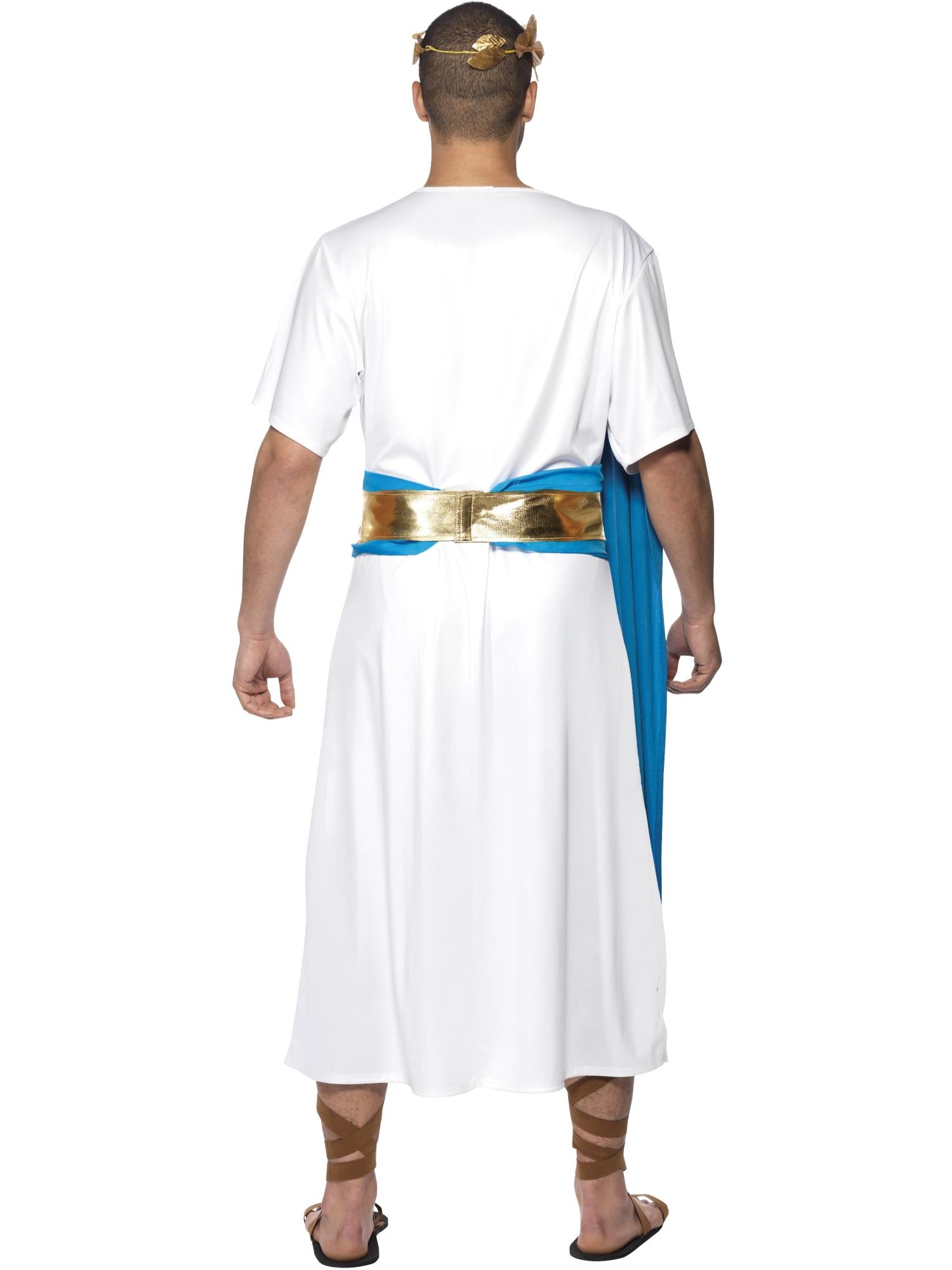 Roman Senator Costume, Blue & White 2