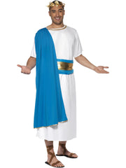Roman Senator Costume, Blue & White 1