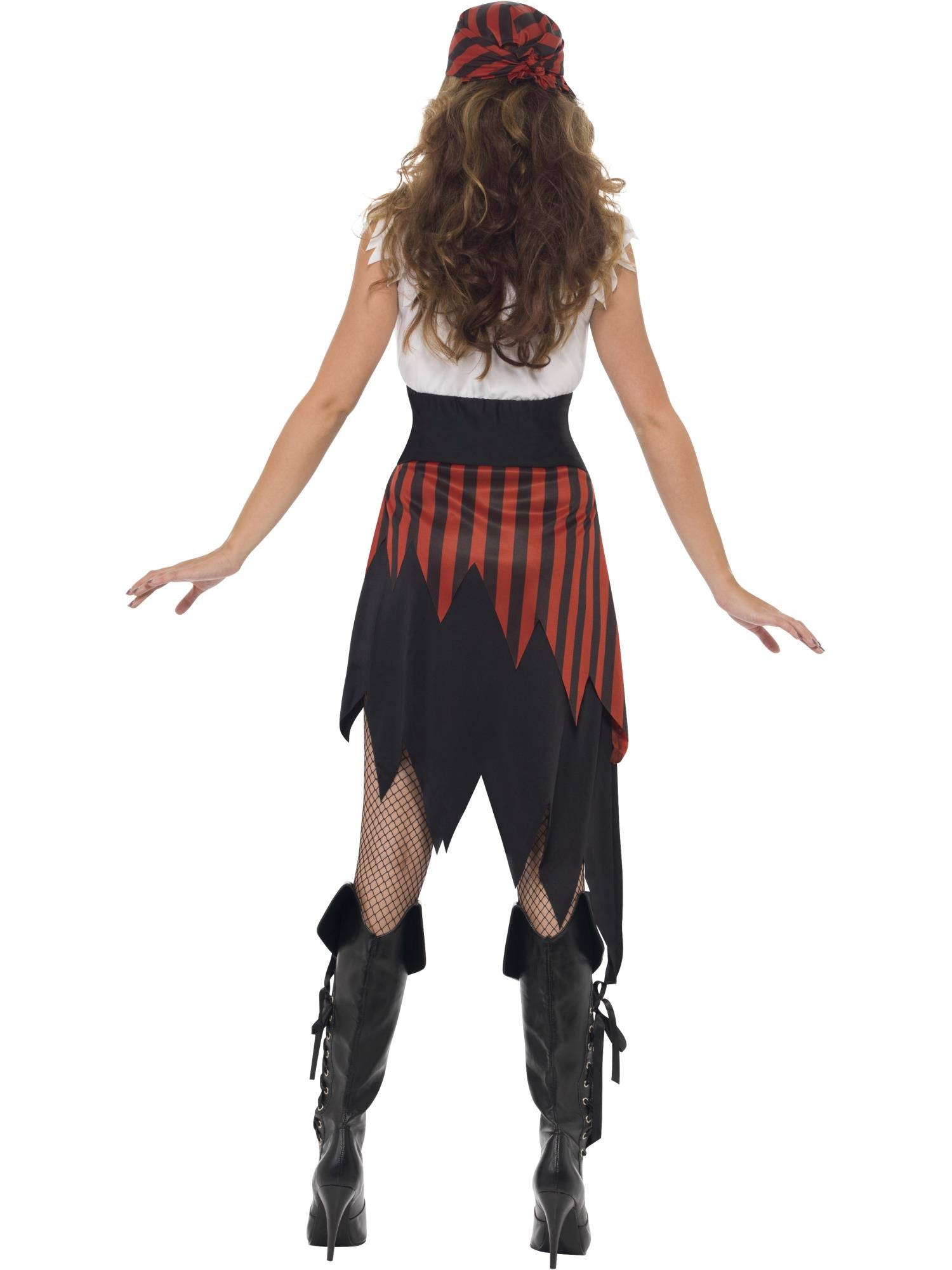 Pirate Wench Costume, Black 2