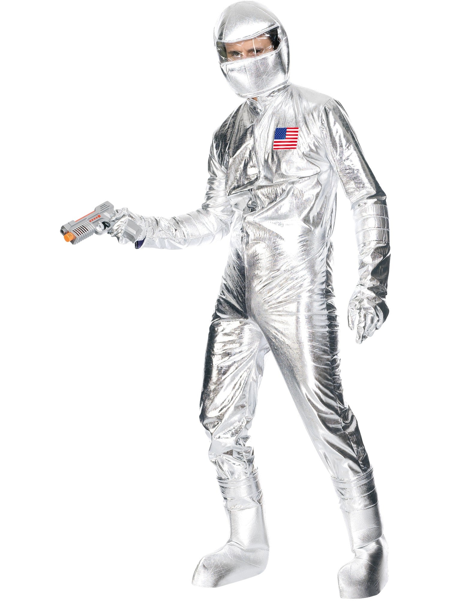 Spaceman Costume, Silver 1