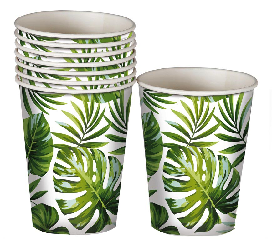 BAG: 6 GLASSES 240 ML, 9 CM