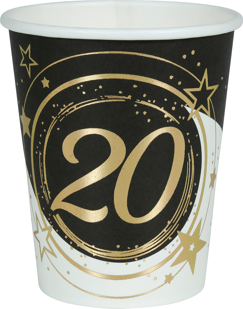 BAG: 6 GLASSES 240 ML, 9 CM