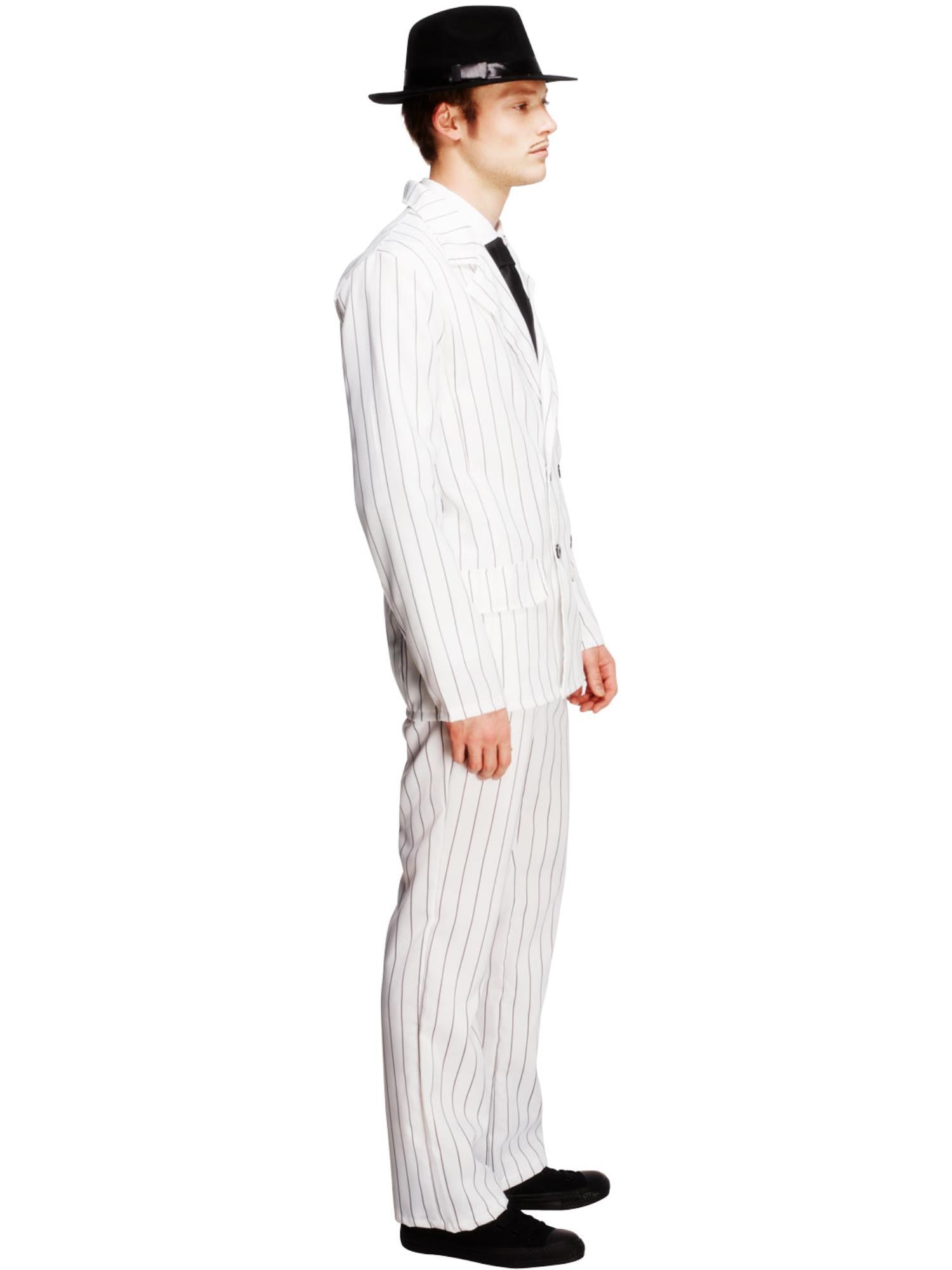 Fever Gangster Costume, White 3