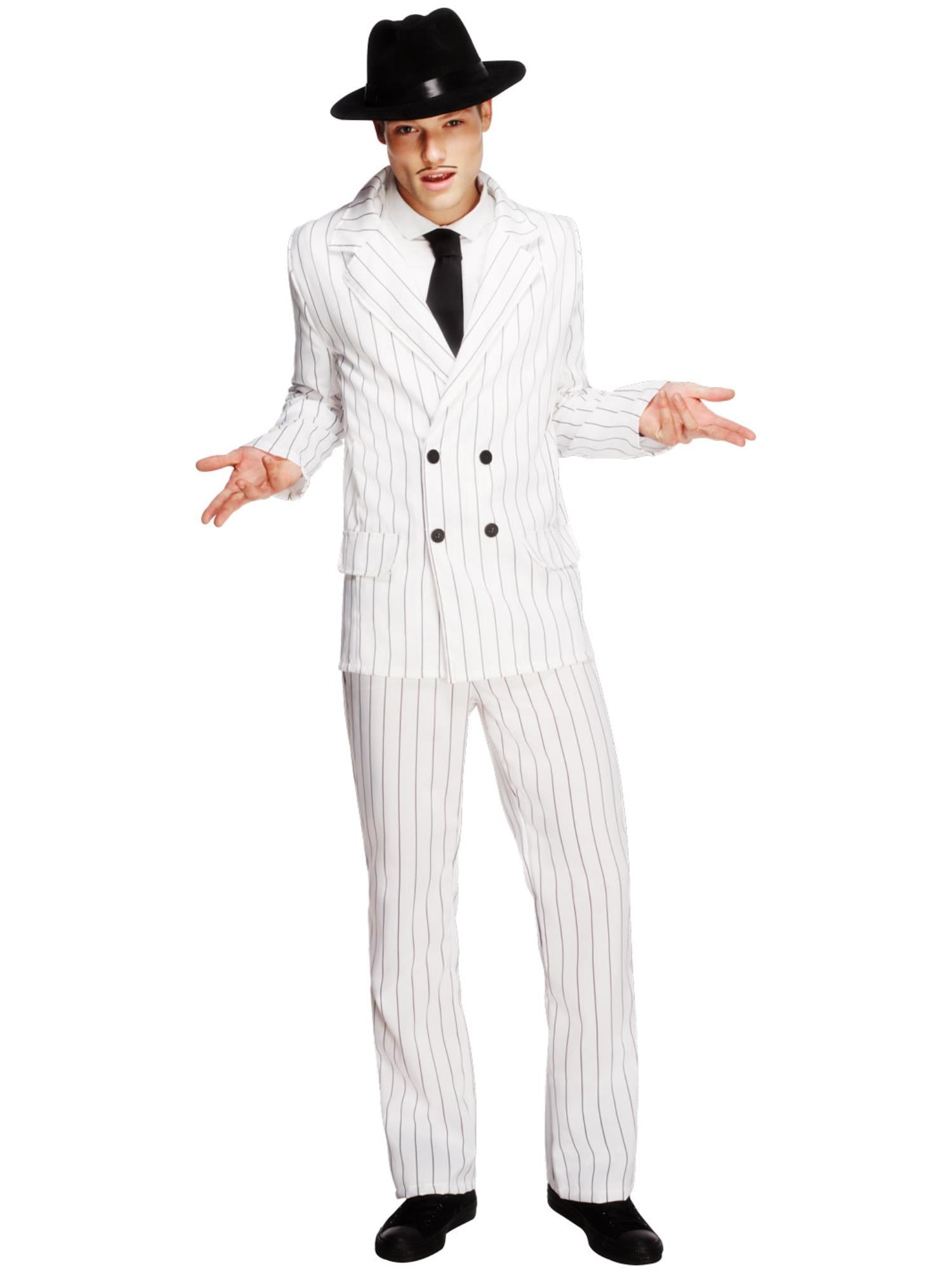 Fever Gangster Costume, White 1