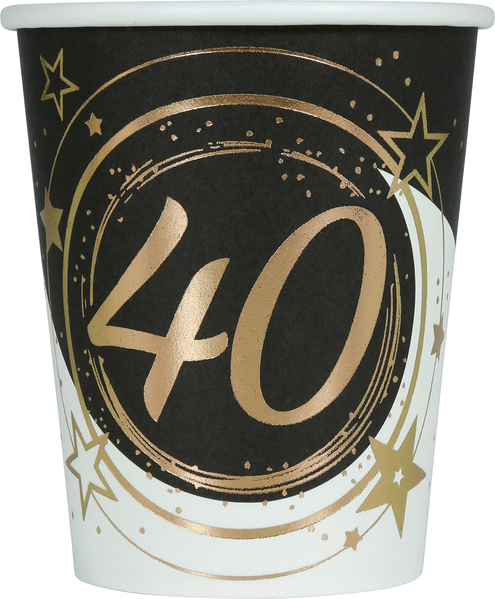 BAG: 6 GLASSES 240 ML, 9 CM