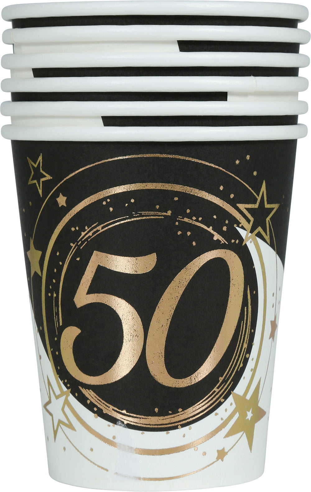 BAG: 6 GLASSES 240 ML, 9 CM