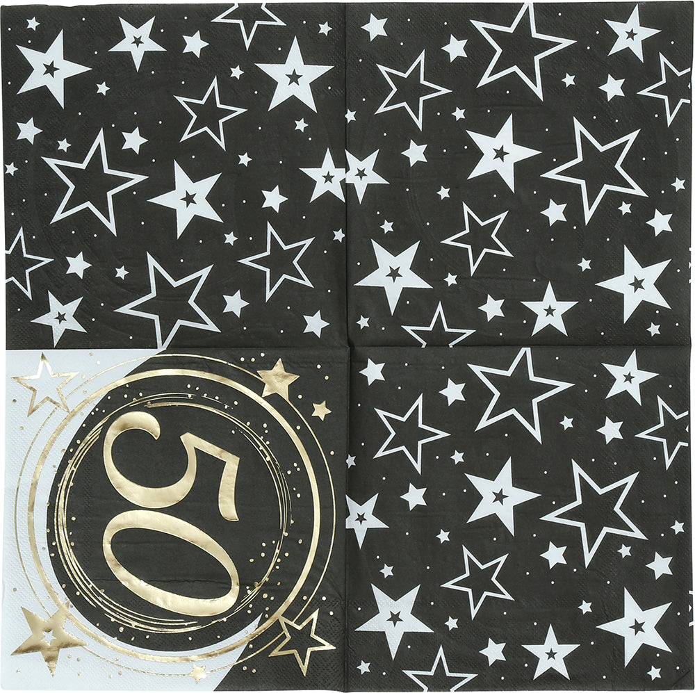 BAG 12 NAPKINS, 16X16 CMS