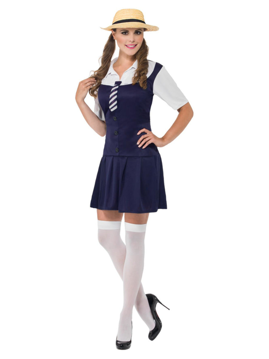 School Girl Costume, Black - 5