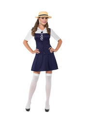 School Girl Costume, Black 1