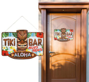 TIKI BAR SIGN, 25X35 CMS.
