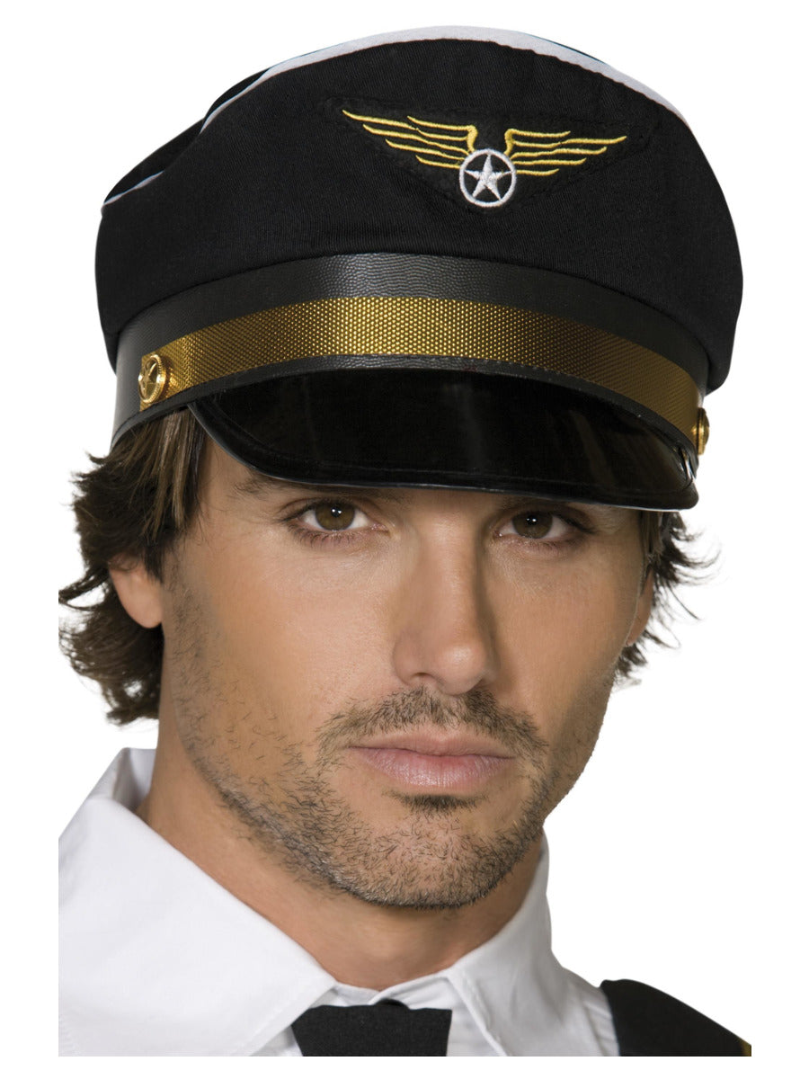 Pilots Cap, Black - 1