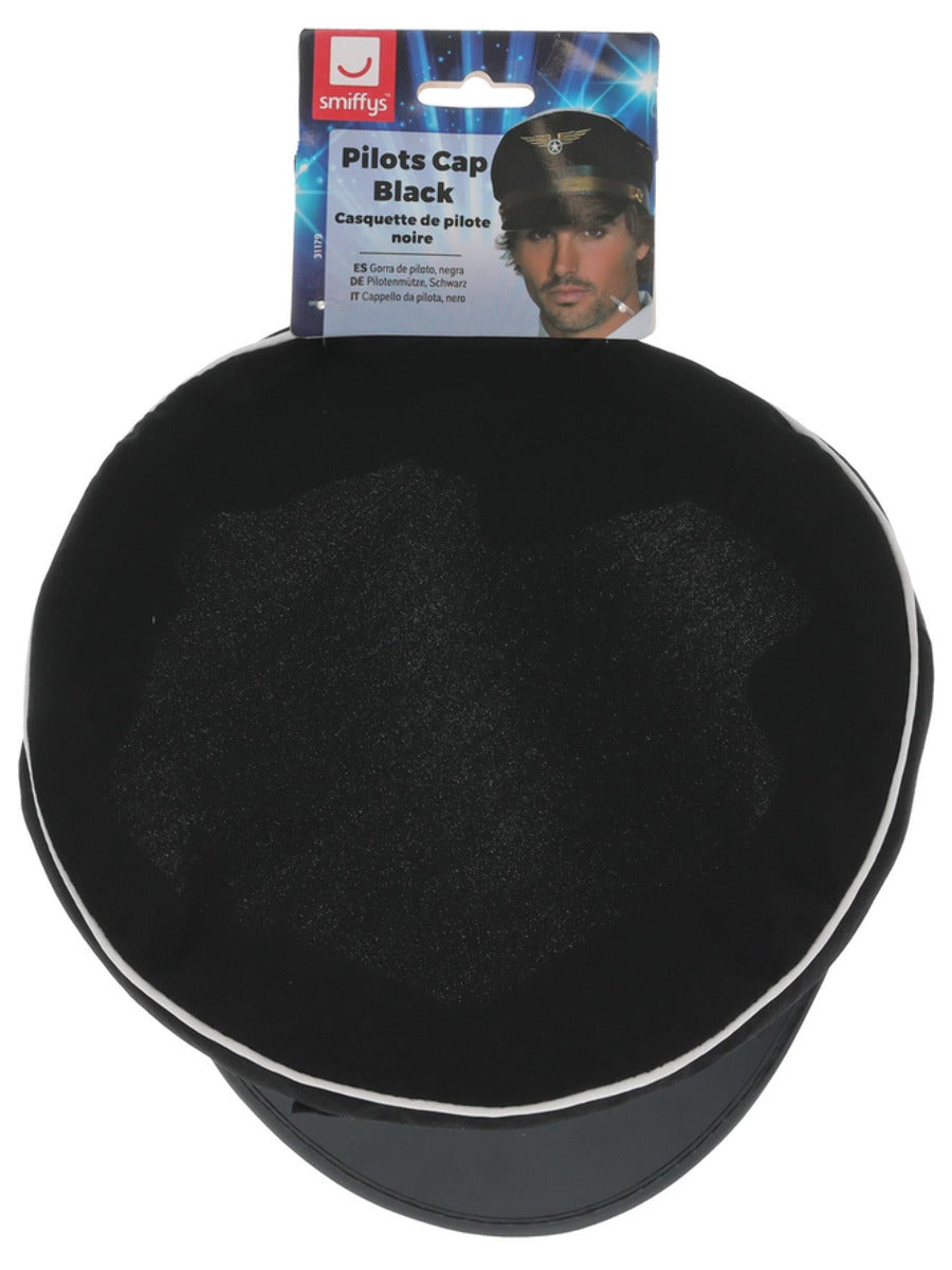 Pilots Cap, Black - 3