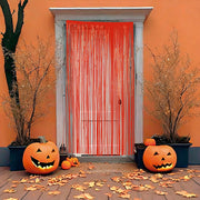 RED DOOR CURTAIN 100X200 CM
