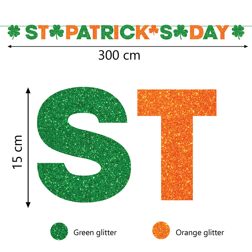 ST. PATRICK GARLAND 300 CM
