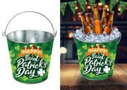 METAL BUCKET "ST. PATRICK" 19X23 CM
