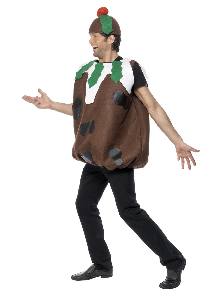 Christmas Pudding Costume, Brown - 4
