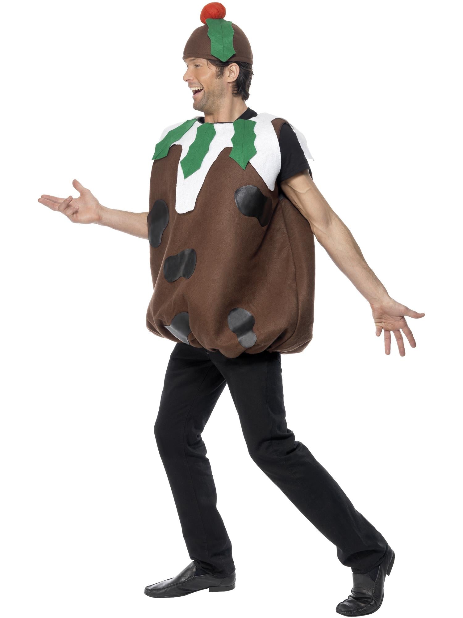 Christmas Pudding Costume, Brown 3