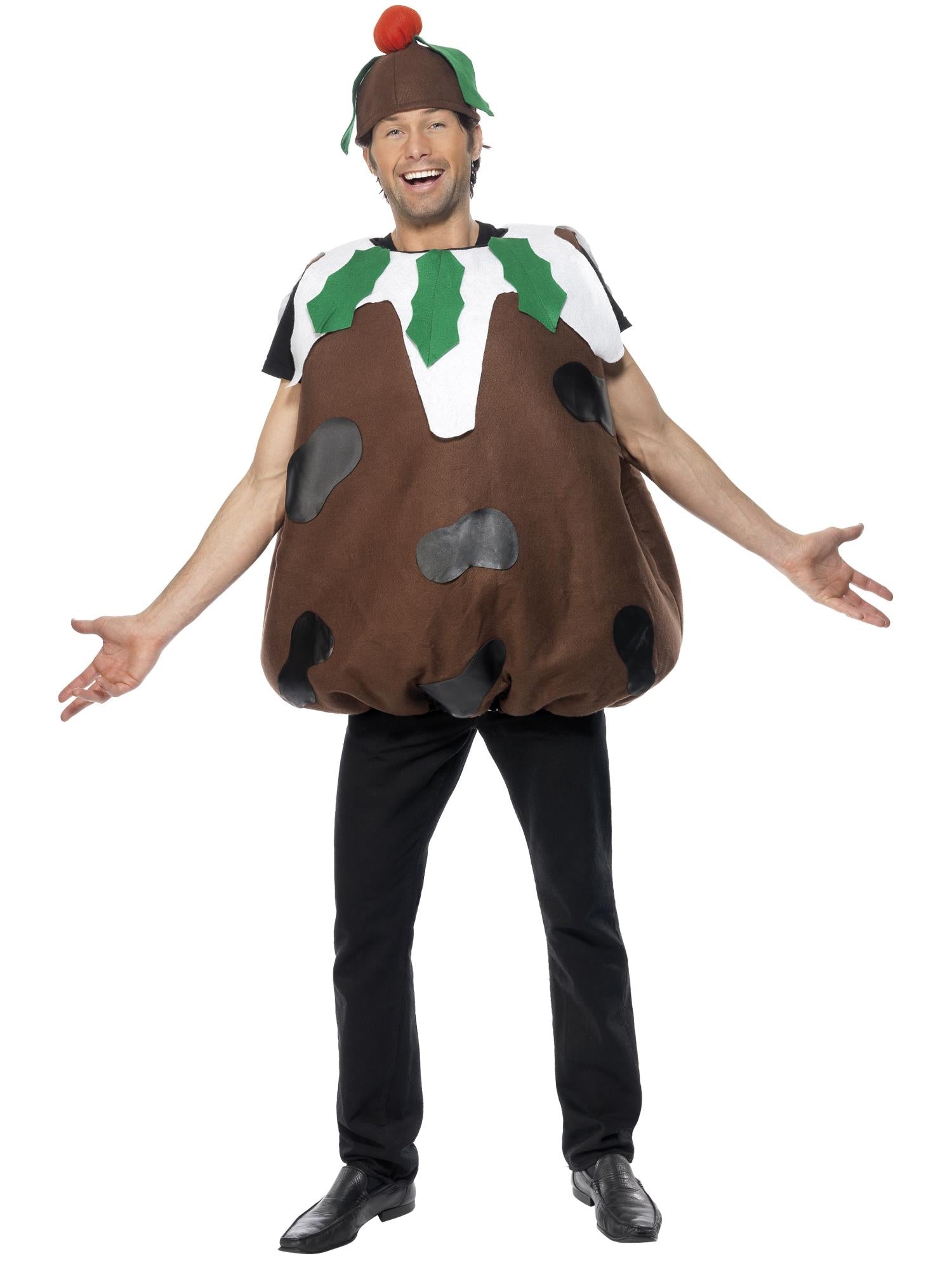 Christmas Pudding Costume, Brown 1