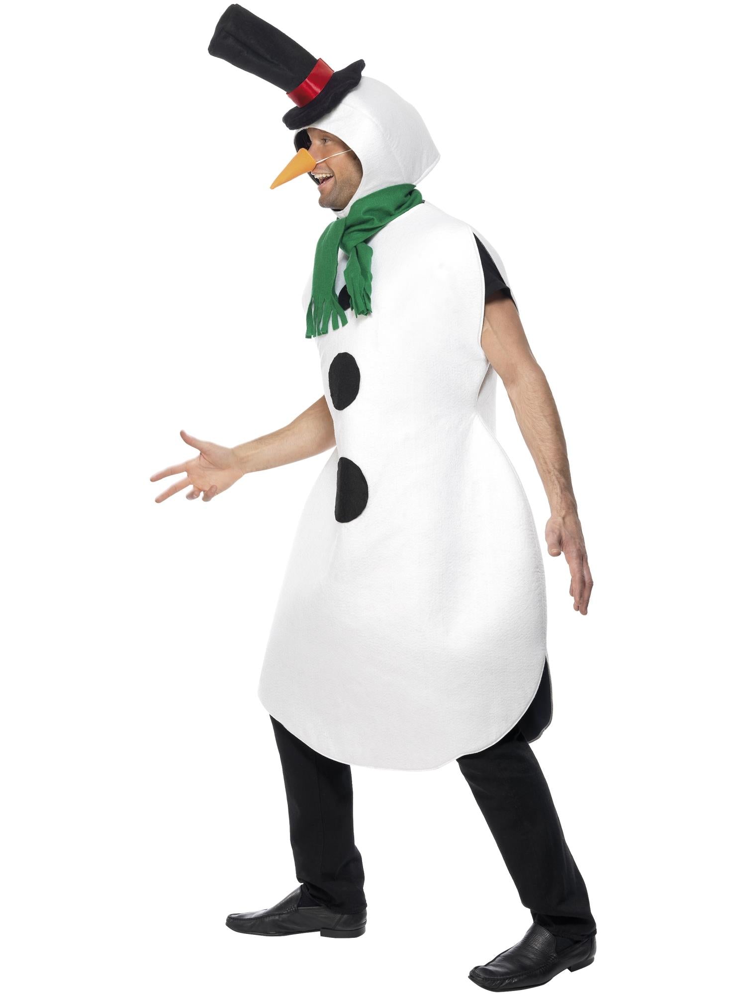 Snowman Costume, White 3
