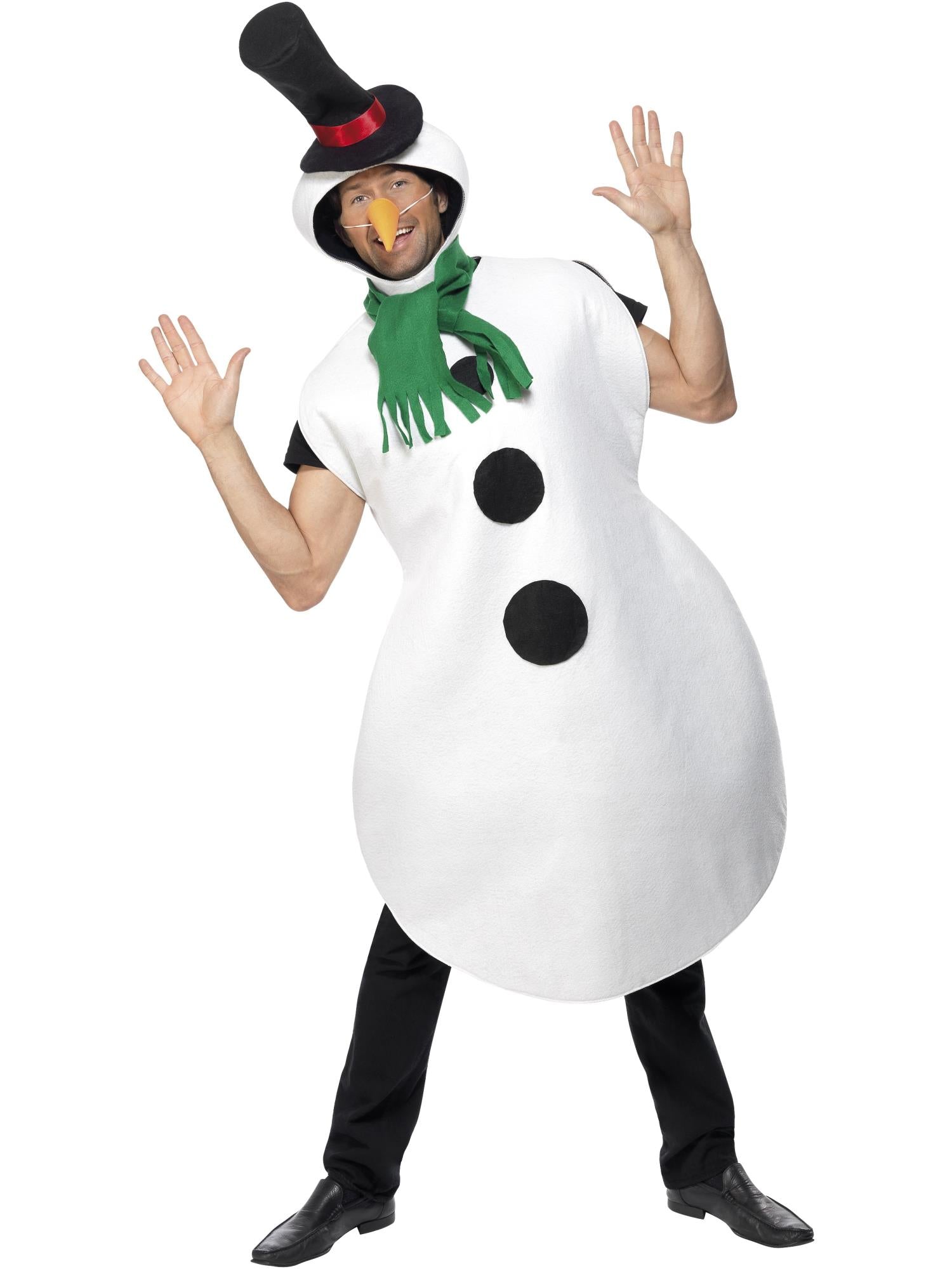 Snowman Costume, White 1