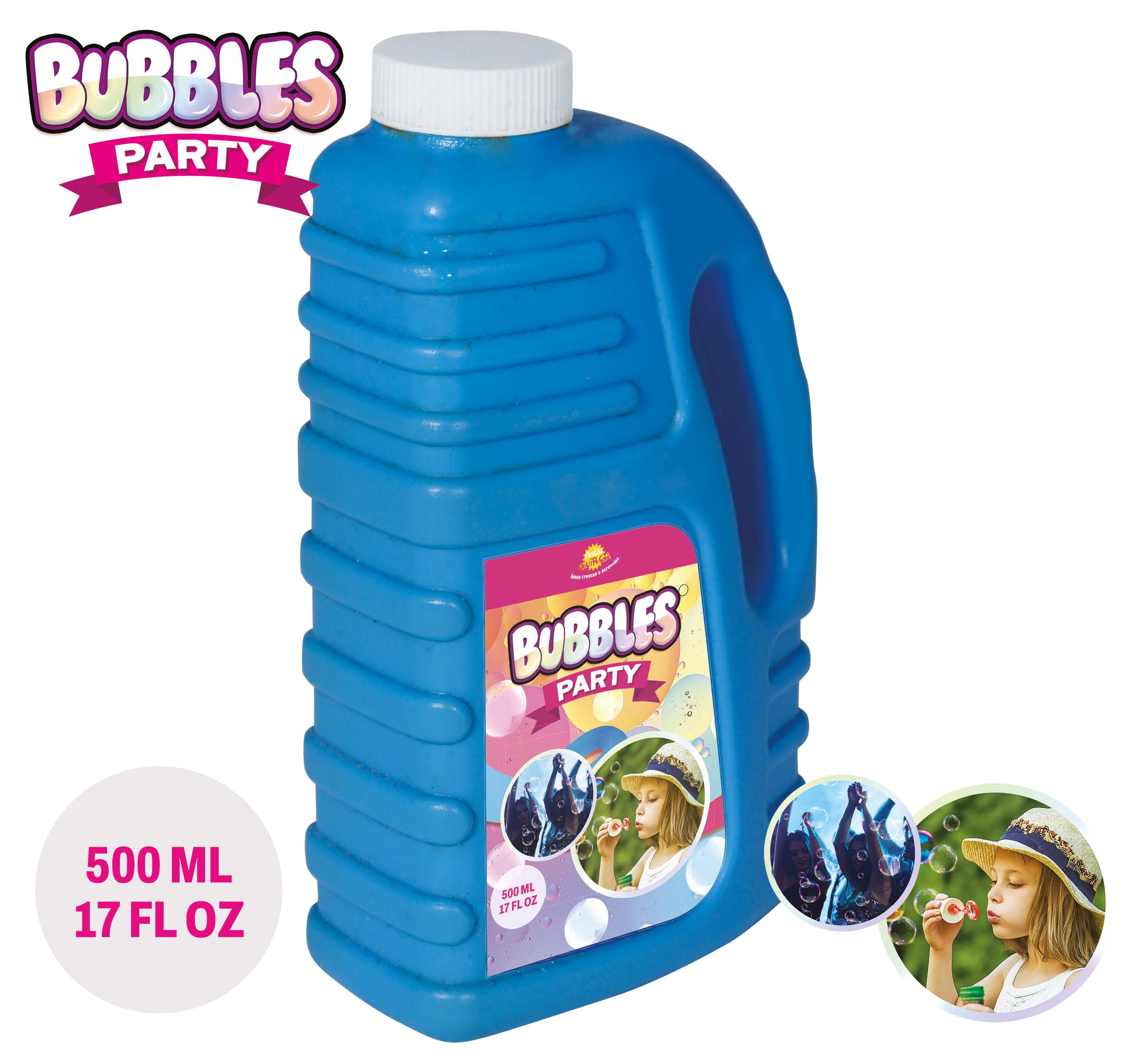 SOAP BUBBLES LIQUID CONTAINER 500 ML