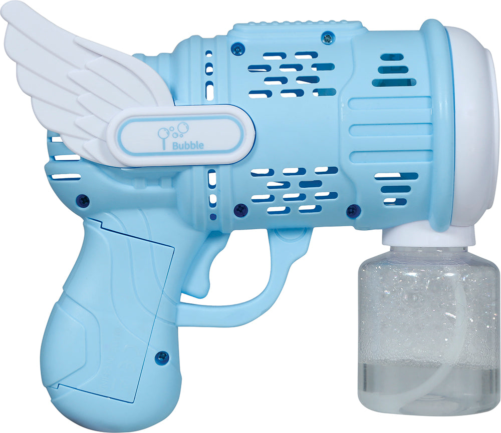 BATTERY-POWERED BUBBLE GUN WITH 19 CMS TANK