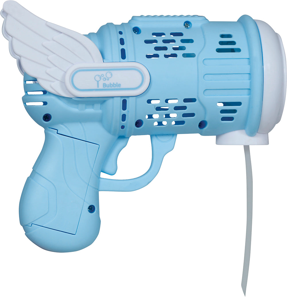BATTERY-POWERED BUBBLE GUN WITH 19 CMS TANK