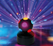 LED DISCO BALL 9X9X12 CM, BATTERIES